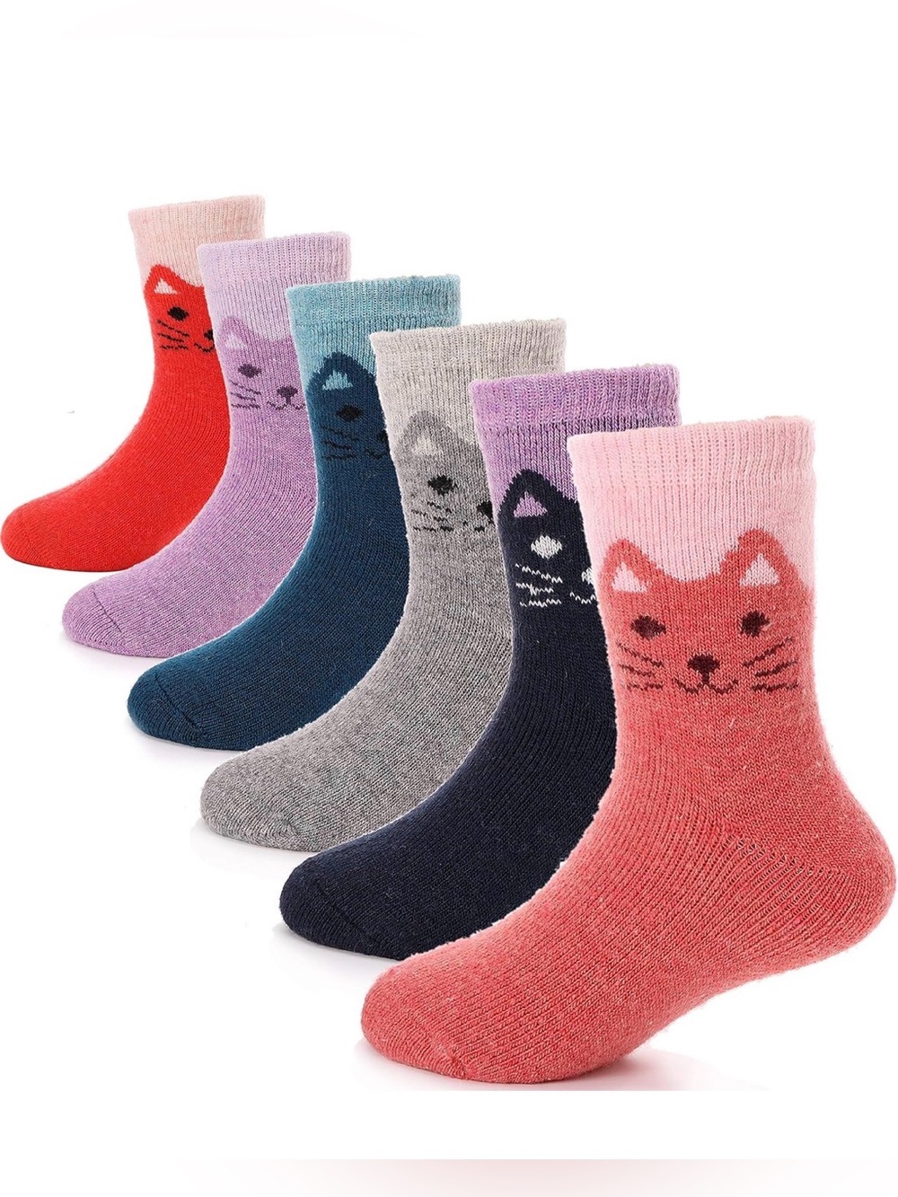 WOOL KITTY SOCKS